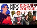 King Aegon's Small Council in The Winds of Winter