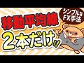 【FX手法】2本のEMAを使うシンプル手法を検証してみた!