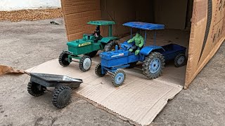 mini tractor ki driver ko pilai juice🧃 diy mini tractor