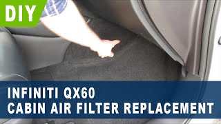 Infiniti QX60 Cabin Air Filter Replacement ( 2014 2015 2016 2017 2018 2019 2020 2021 ) screenshot 3