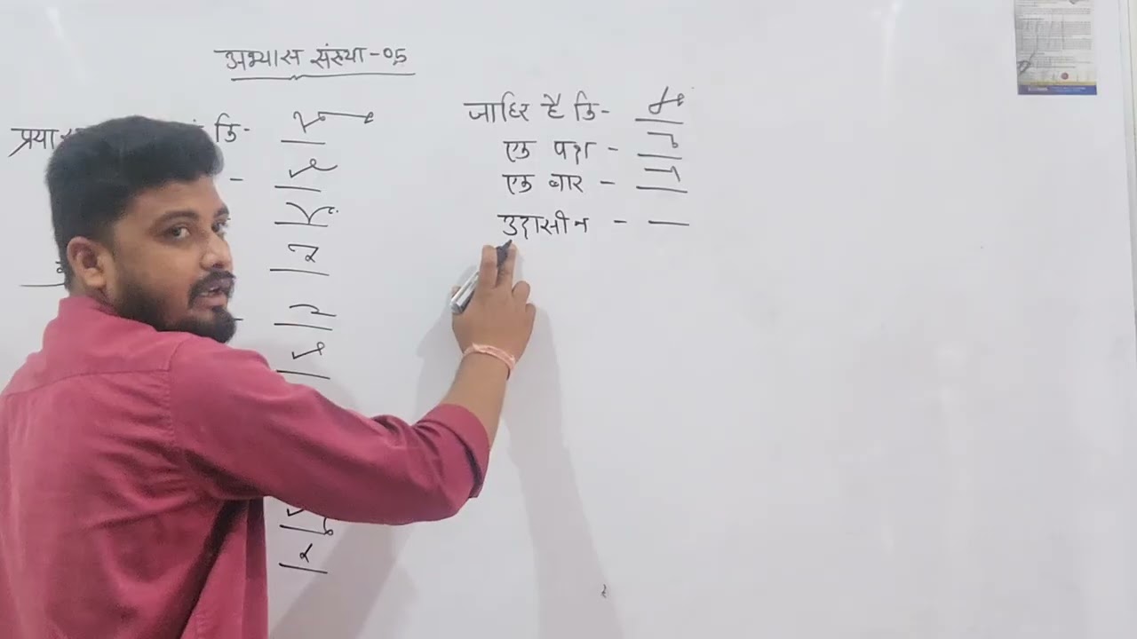 Steno Hindi outline Deepak prakashan 40wpm abhyas sankhya 05