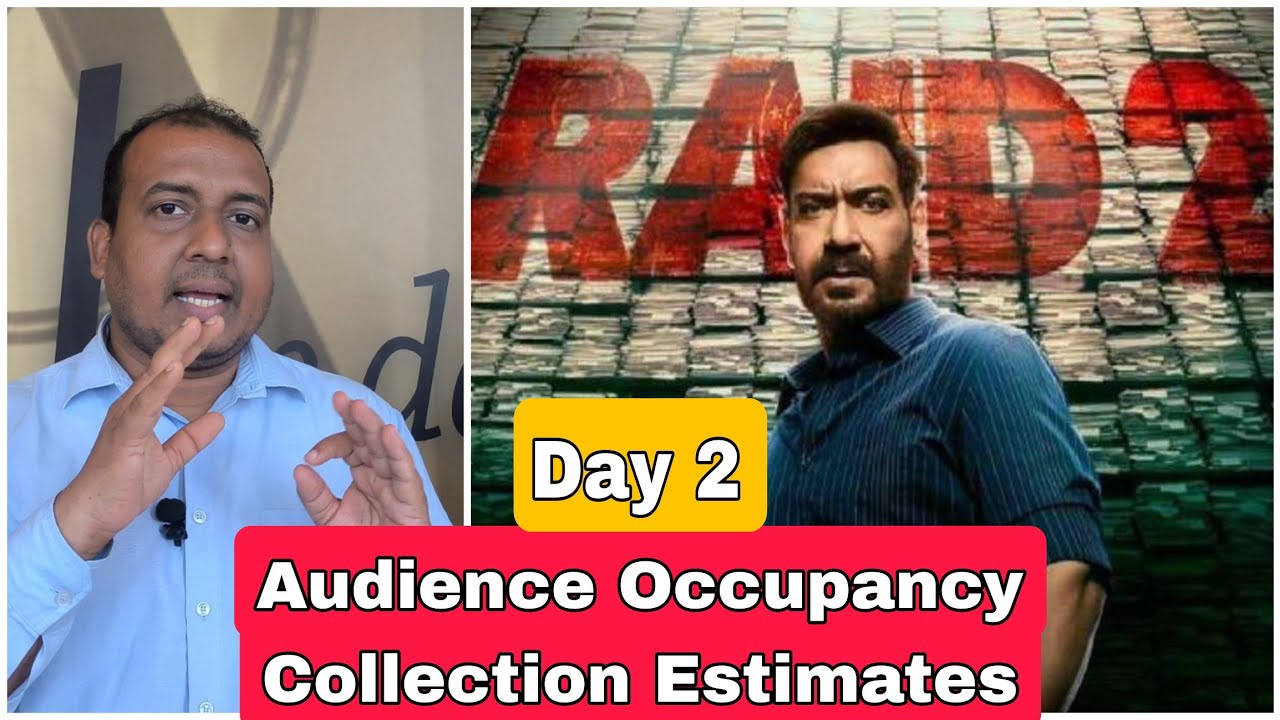Raid 2 Movie Audience Occupancy Collection Estimates Day 2