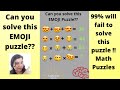 [Get 44+] Maths Emoji Puzzles With Answers