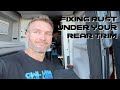 Fixing Rust Under Sprinter Rear Trim