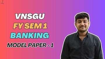 BCOM SEM 1 | BANKING CREDIT 2 | MODEL PAPER 1 | E-ABHYASU