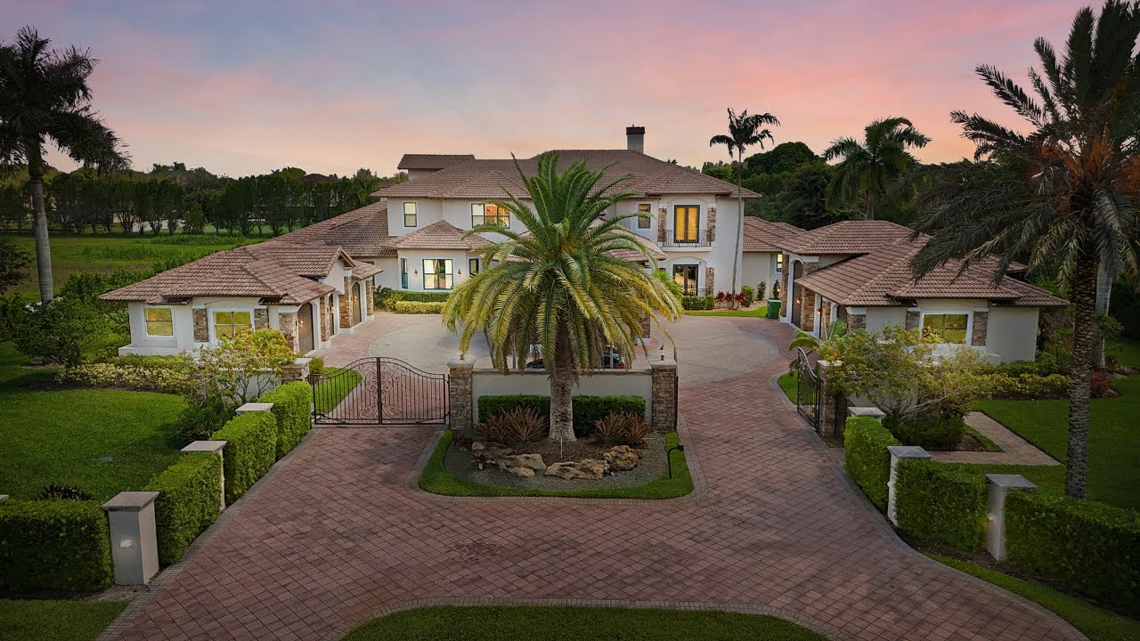 Mega Ranches Exceptional Mega Mansion in Landmark, Southwest Ranches, the Hamptons ...