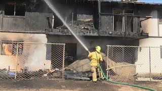 Clovis apartment fire sparks an estimated $500K in damage