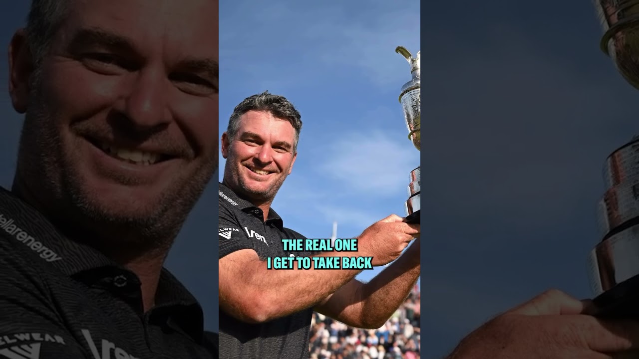 Yep, Ryan Fox Is Putting the Open Championship’s Claret Jug to VERY Good Use!