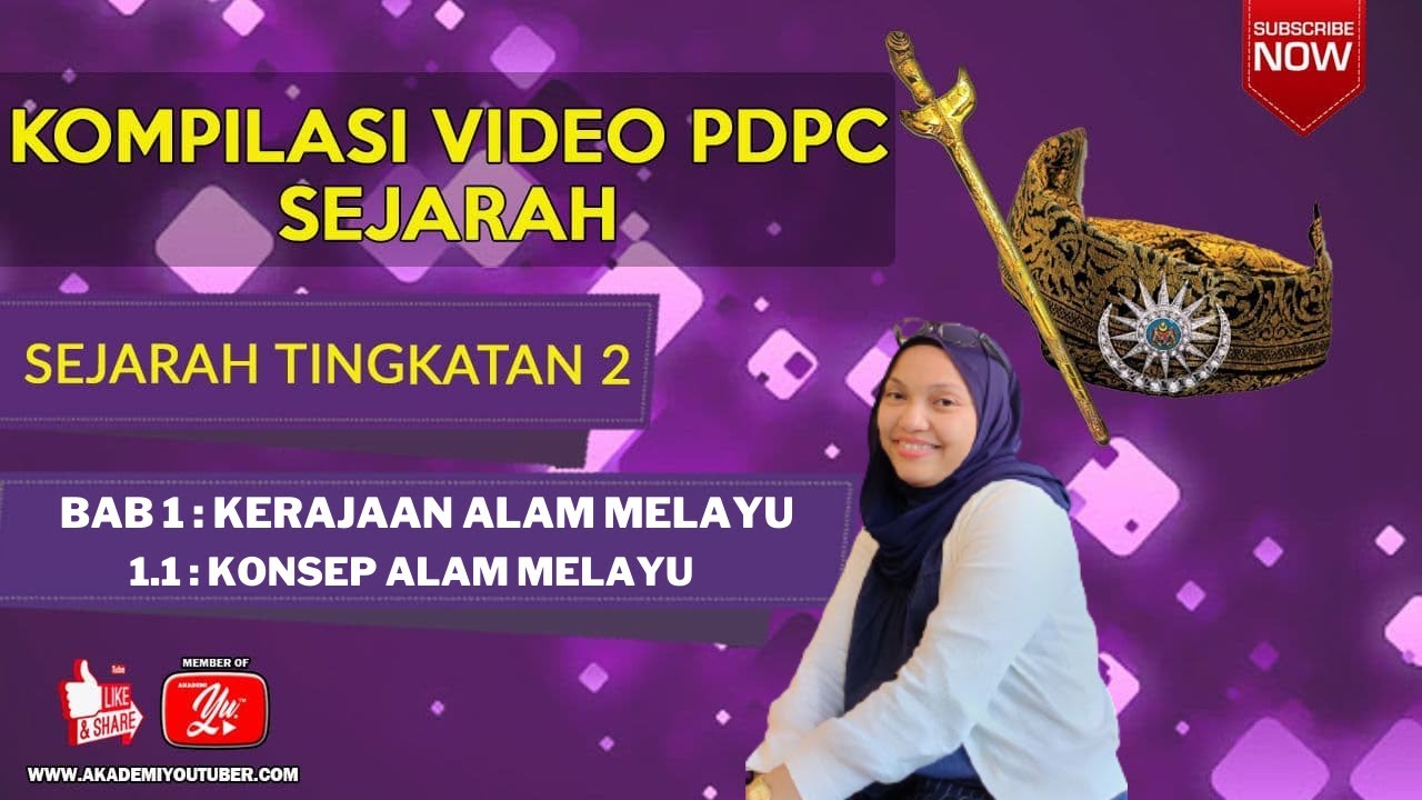 SEJARAH T2 : BAB 1 : 1.1 : KONSEP ALAM MELAYU