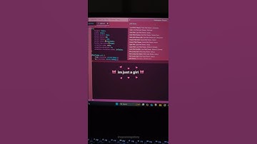 pink vscode theme 🎀💗 #coding #memes #shorts #programming