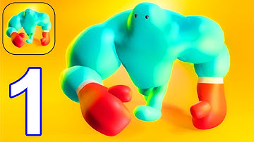 Punchy Race: Run & Fight Game - Gameplay Walkthrough Part 1 All Levels 1-5 (Android,iOS)