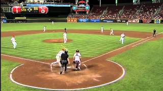 2012/09/04 Latos' 12th win