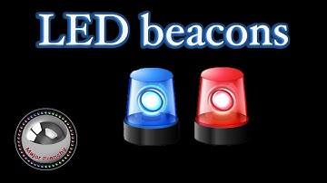 Virtual Pinball LED Beacons