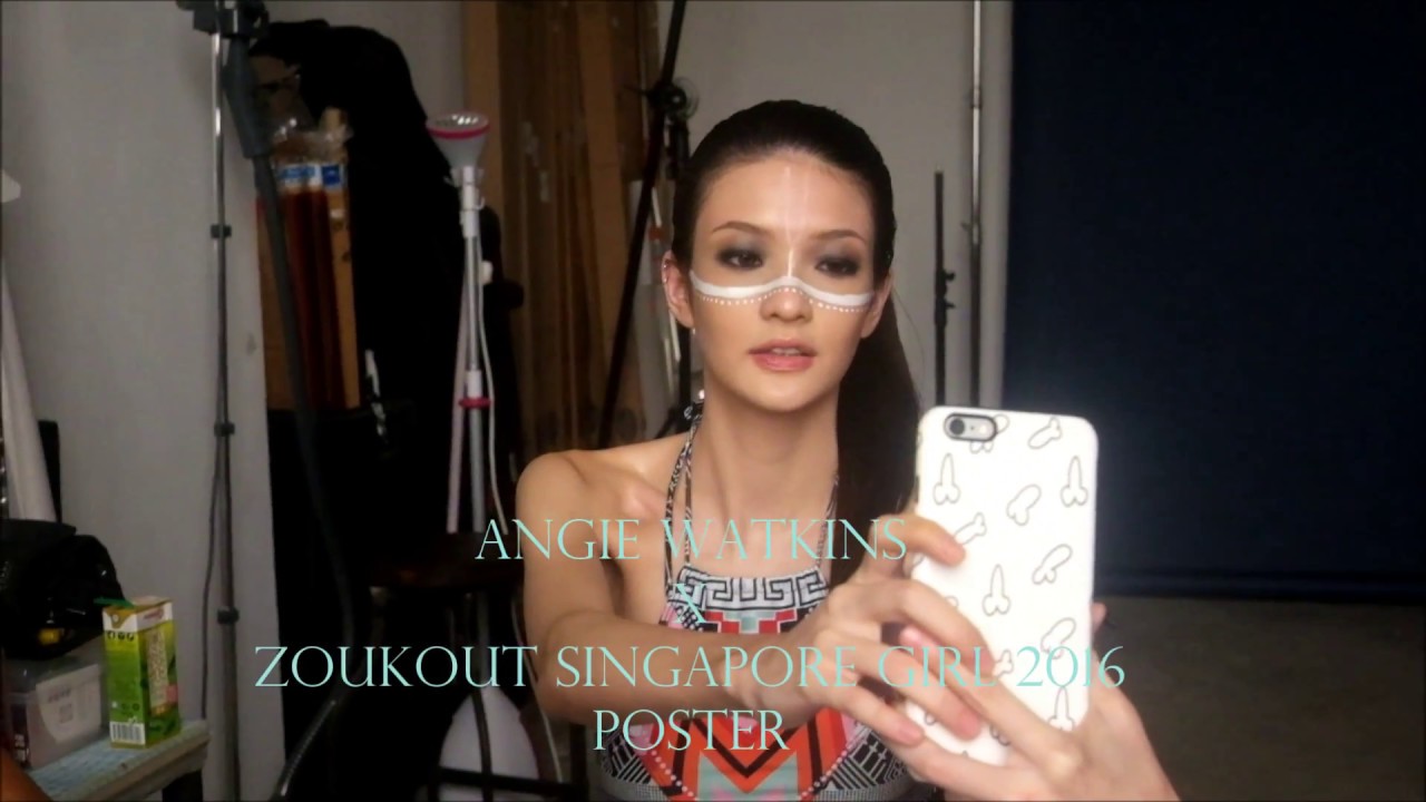 Making of ZoukOut 2016 Poster with Angie Watkins - YouTube