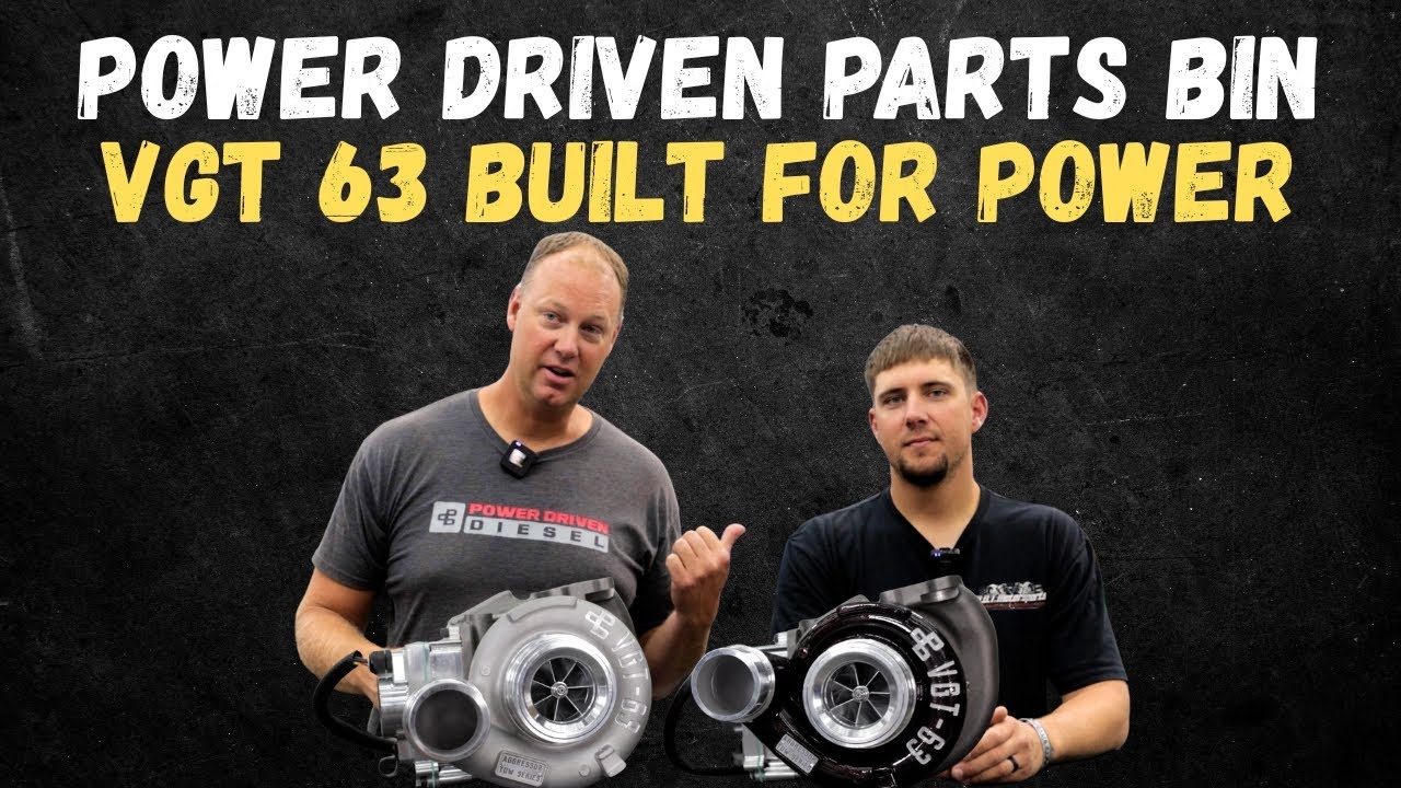Video thumbnail: VGT 63 Billet Actuator Turbo Upgrade for 6.7 Cummins