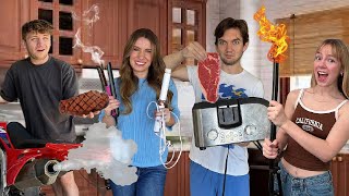 Who Can Cook Steak The Weirdest Way