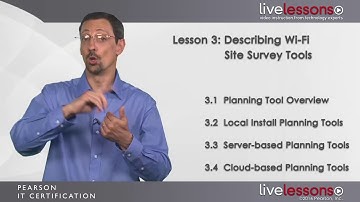 Lesson 3  Describing Wi Fi Site Survey Tools   CCNA Wireless 200 355