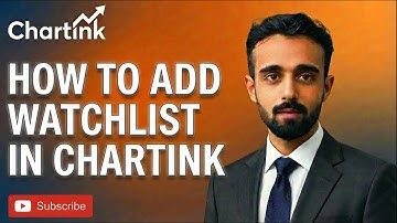 Chartink Par Watchlist Kaise Add Kare ? How to add watchlist in Chartink | Chartink Tutorial