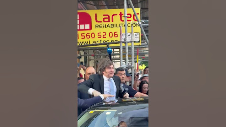 Javier Milei fue ovacionado en España