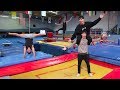 OUR NEW GYMNASTICS GYM?!