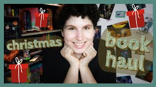 CHRISTMAS BOOK HAUL - too many books to hold up for a thumbnail!