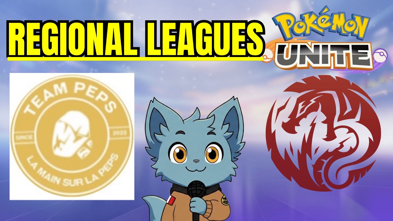Team Peps VS Volticons UNITE | Cast Regional Leagues Pokémon UNITE