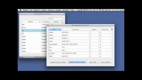 Overview of Phonological CorpusTools