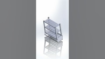 Solidworks sheetmetal 3d modeling #solidworks #cad #solidworkscad #youtubshortsviral