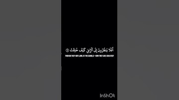 ( أَفَلَا يَنظُرُونَ إِلَى ٱلۡإِبِلِ كَيۡفَ خُلِقَتۡ ) #عبدالرحمن_مسعد - #كروما_قرآن - سورة الغاشية