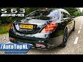 2018 Mercedes AMG S63 LOOKS SOUND & TOP SPEED DRIVE by AutoTopNL