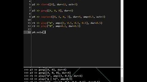 Technoshamanism on FoxDot
