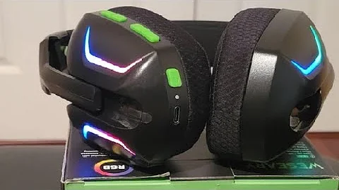 WESEARY Wireless Gaming Headsets for PC, PS5, PS4, Switch, Mac, 2 4GHz Wireless Gaming Headphone