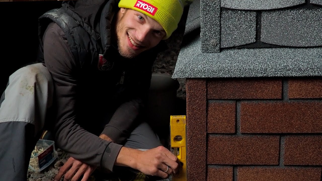 Сделали отделку КРИВОГО ФУНДАМЕНТА. Недорогая отделка и утепление ...