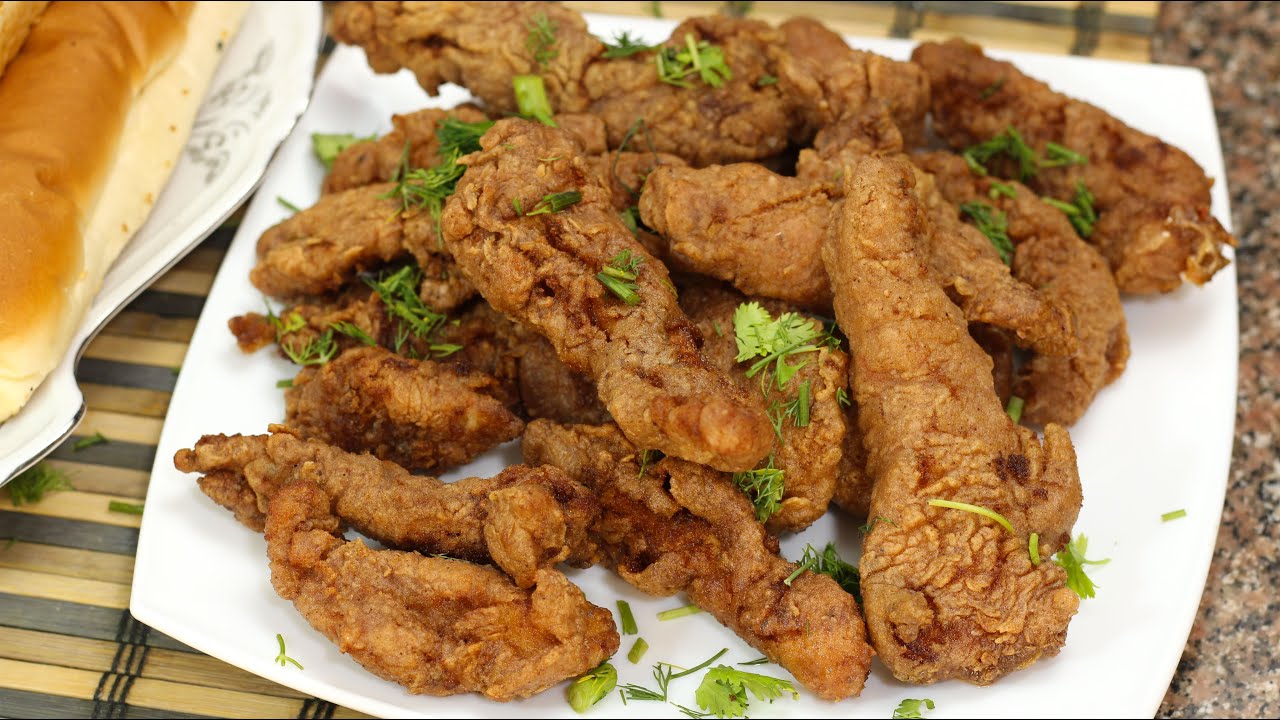سر ستربس الدجاج المقرمش 🍗 ألذ من كنتاكي 😋
