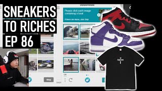 Nike Sacai, Dunk Purple, Supreme Cross Box Logo Drops - Reselling Vlog - Sneakers To Riches Ep 86