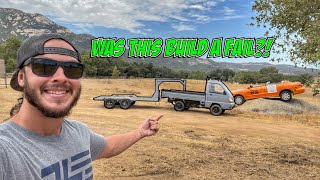 The Mini-Truck and Mini-Gooseneck Trailer Finally Make it to the Ranch!