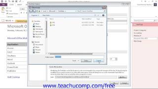 OneNote 2013 Tutorial Changing Other Options Microsoft Training Lesson 14.2