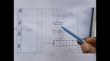 Bridge में Dirt wall का B.B.S . कैसे करते हैं।Bar binding schedule (B.B.S) of bridge dirt Wall
