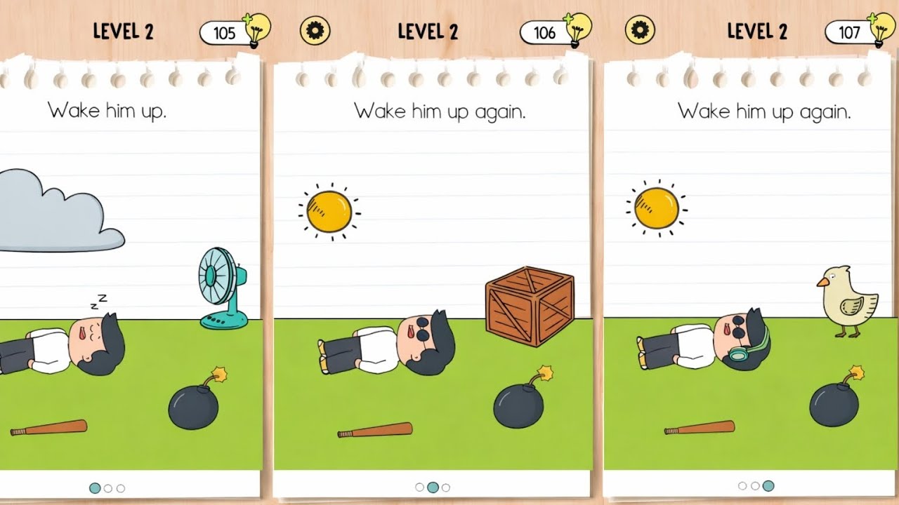 Brain test 5 level 2 all solutions