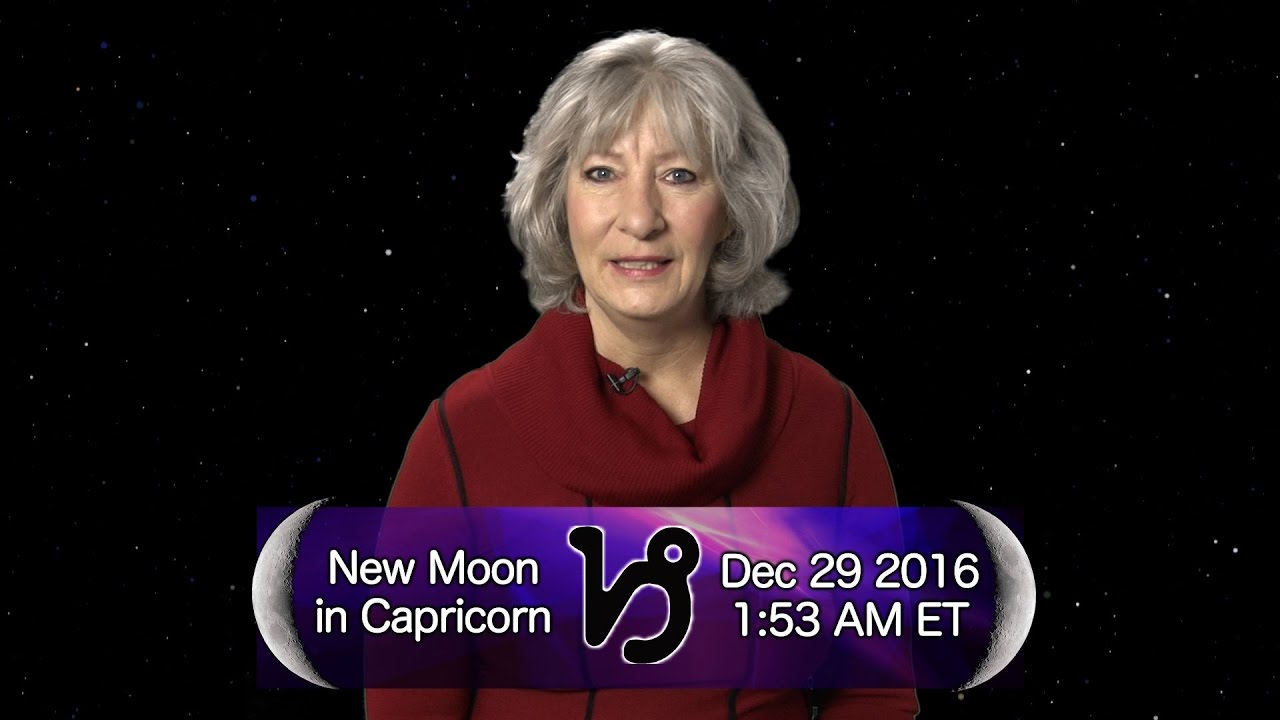 New Moon in Capricorn 2016 - YouTube