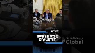 Trump got big tech to sign an AI pact that nobody has to follow | #shorts #trump #ai #technology