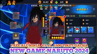 New Game🔥Naruto OL Generations - Free All Ninja ★5 x1 , 1500 Ticket Gacha , Exp Ninja , And More screenshot 4