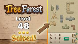 Tree Forest: Detective Words - Level 48 Walkthrough 🧩 | Full Solution & Gameplay! 🌲✨