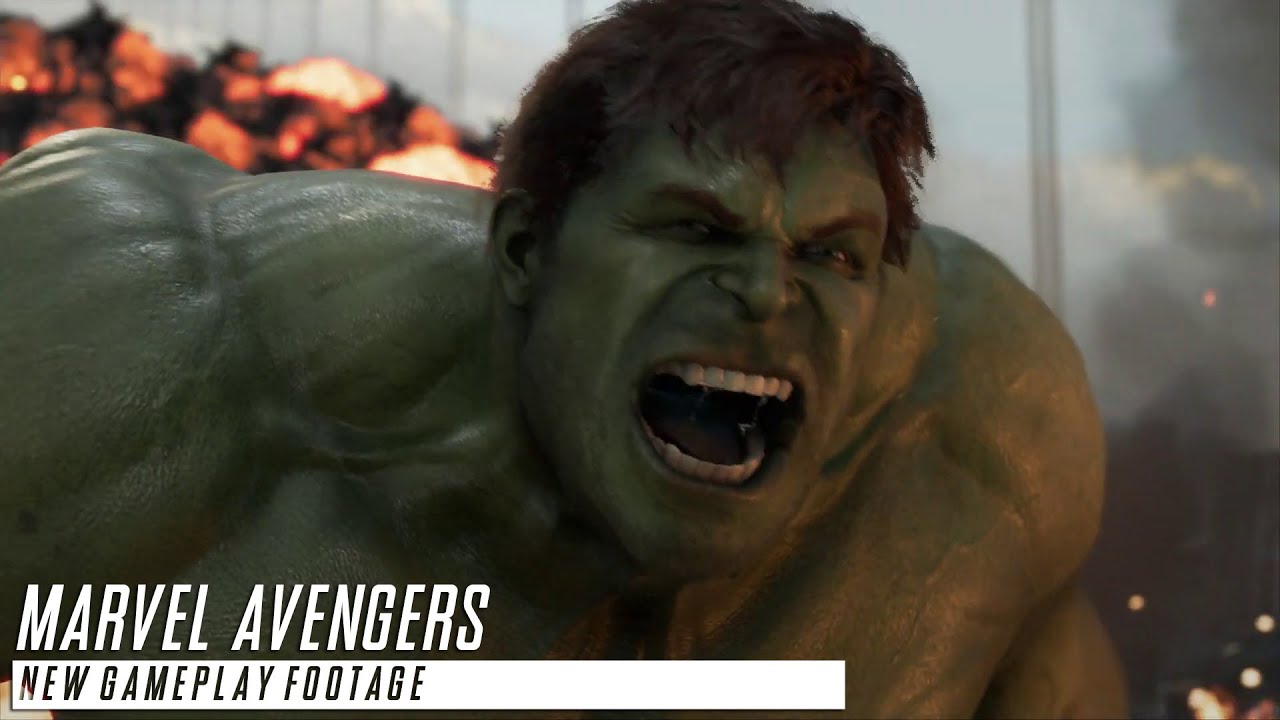 Marvel's Avengers A Day Prologue Gameplay Footage gaming logo