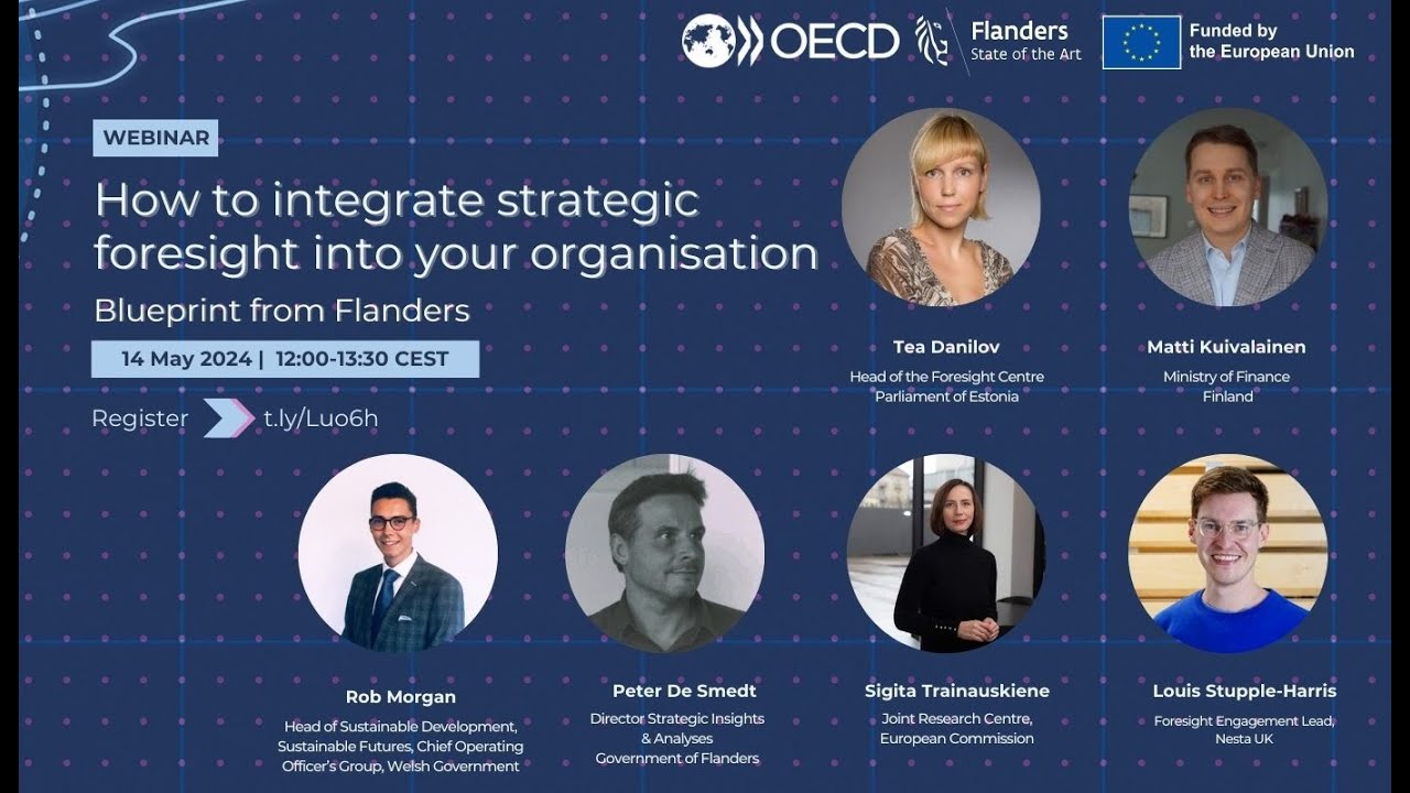 How to integrate Strategic Foresight into your Organisation: Blueprint from Flanders