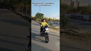 #BikeTraining #LearningToRide #NewSkills #RideWithConfidence #RiderInMaking (Trainer: @vk.6273)
