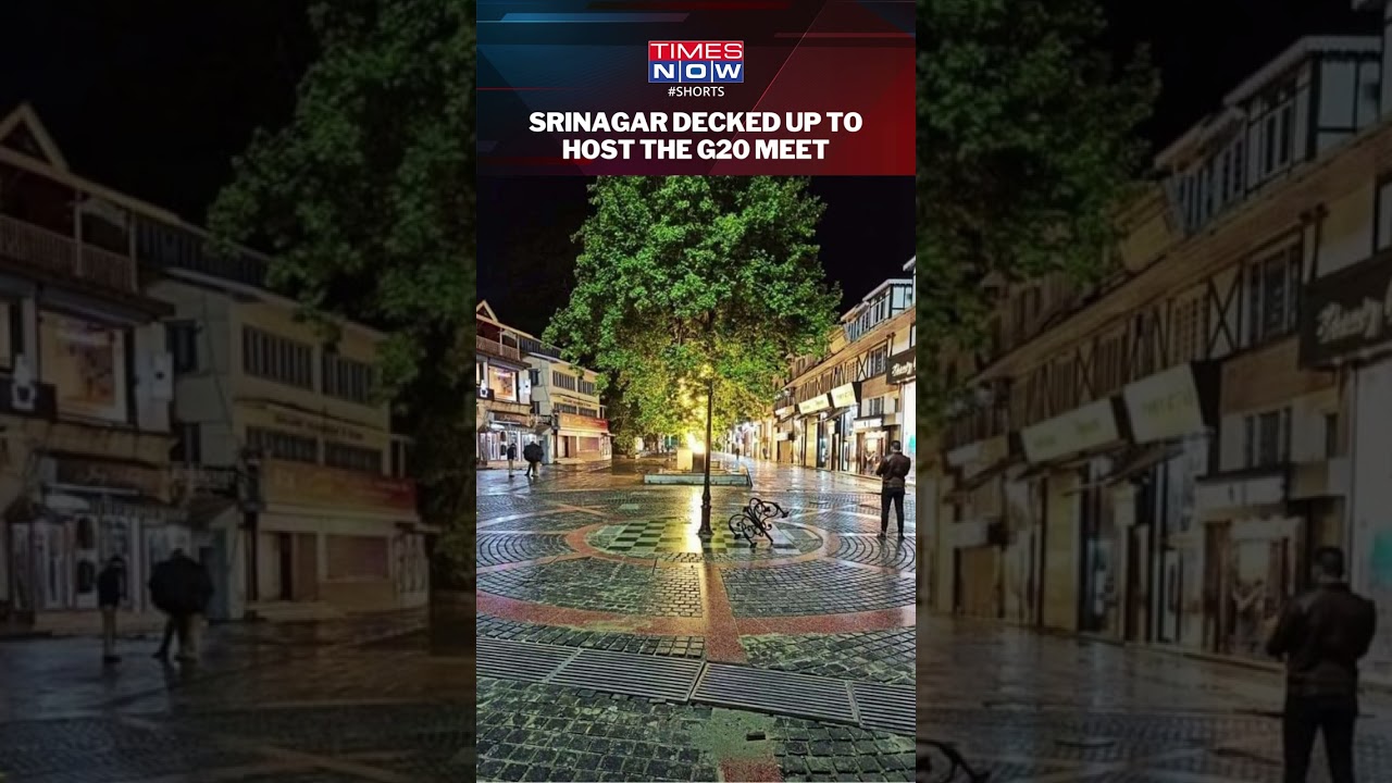 Srinagar Gears Up For G20 Meet, City Decked UP