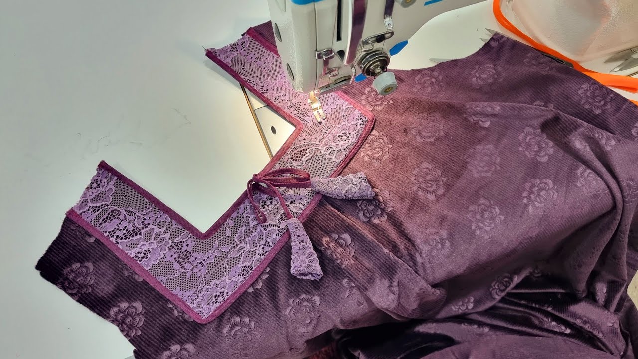 مودیل شتائي مع دانتيل/نقاس XL