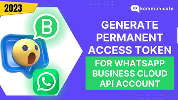 How to create a Permanent Access Token for your WhatsApp Business Cloud API Account? #whatsapp