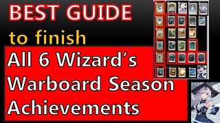 【Kang】Best Guide to Finish All 6 Wizard’s Warboard Season Achievements Harry Potter Magic Awakened
